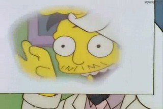 simpsons paper goes clear