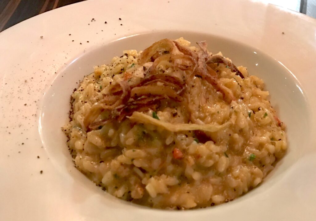 marco polo crab risotto