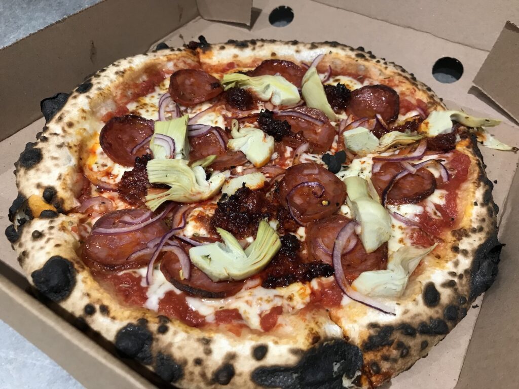the pizza van picante