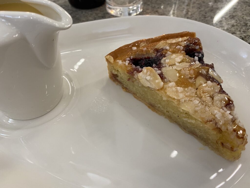 trenchers almond tart
