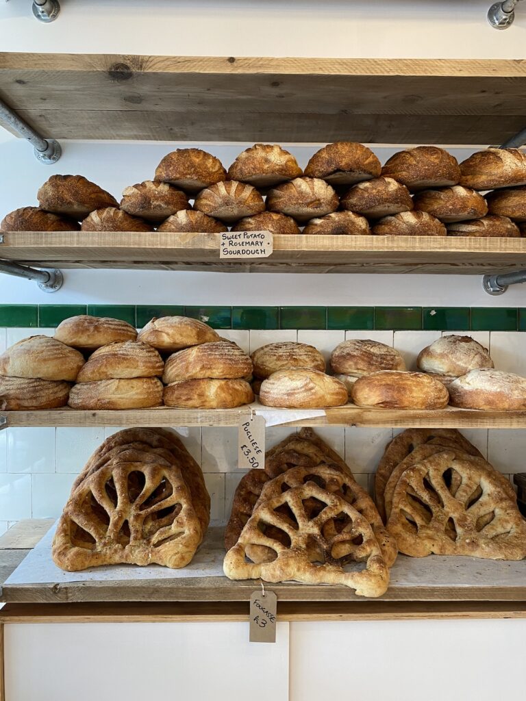 fab bakery loaves on shelves