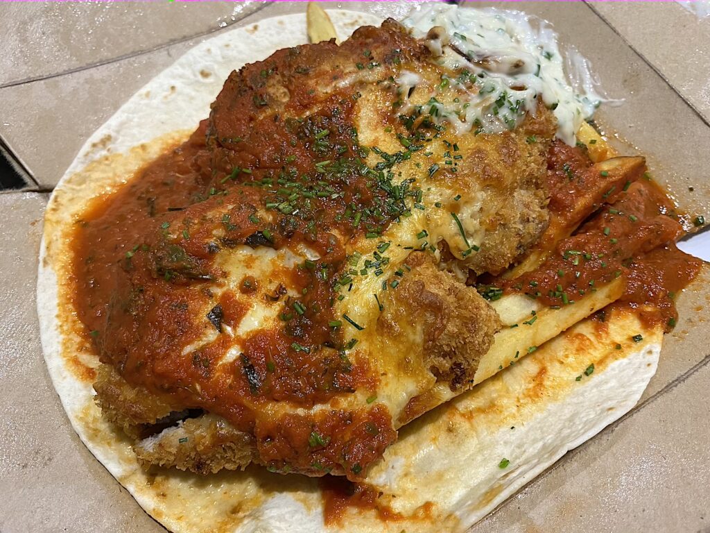 meat sauce fries pharmo