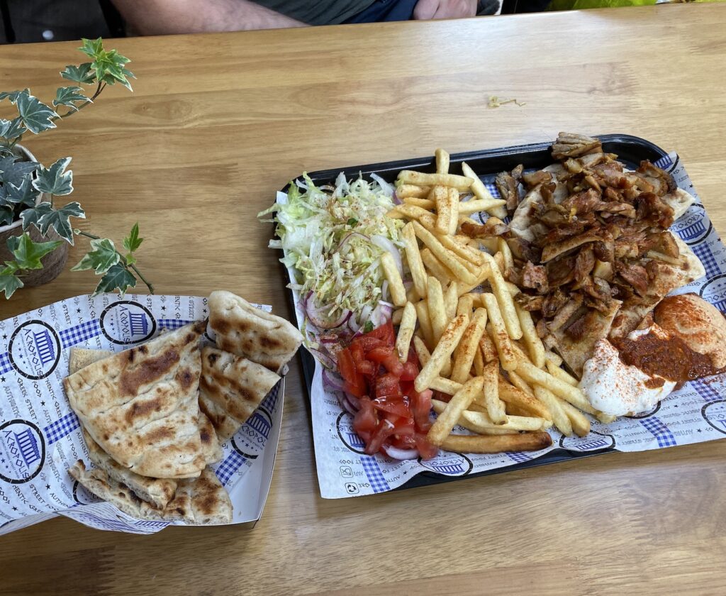 acropolis platter chicken grainger market