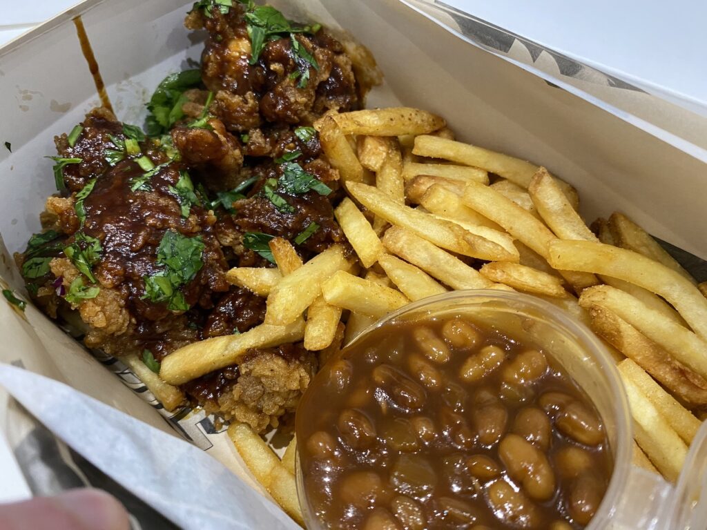 feds chicken beans