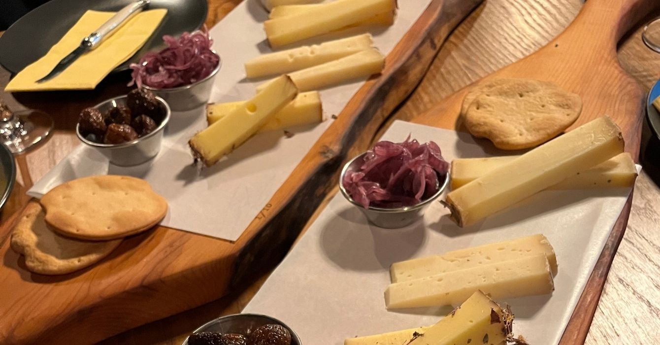 Alsace cheese & wine tasting at KORK, Whitley Bay