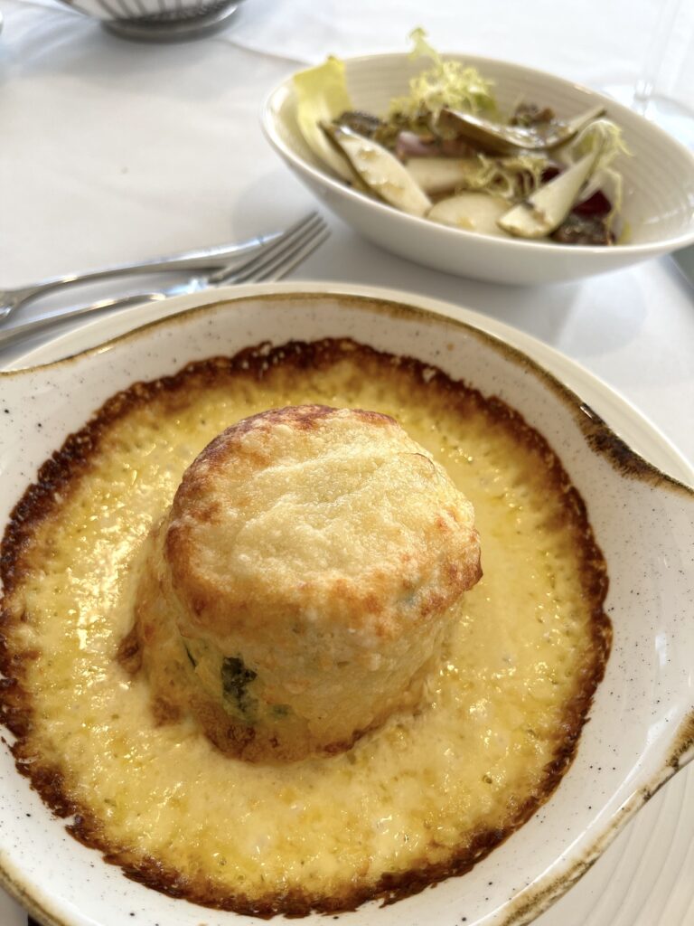 1910 spanish city cheese souffle