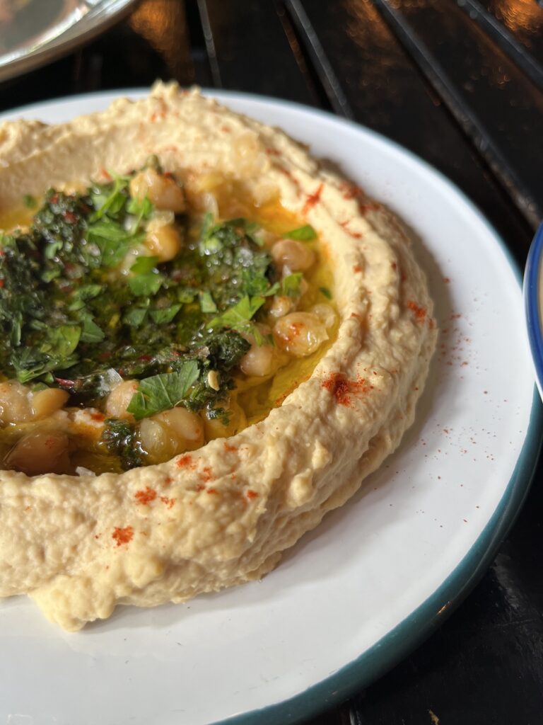 papa ganoush whitley bay hummus
