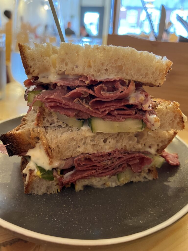 smoke sear pastrami
