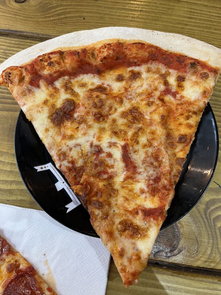 Firestone pizza cheese slice