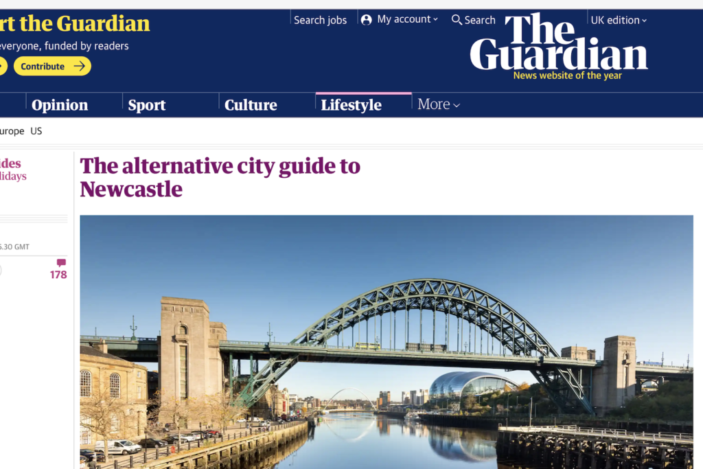 The Guardian Newcastle city guide