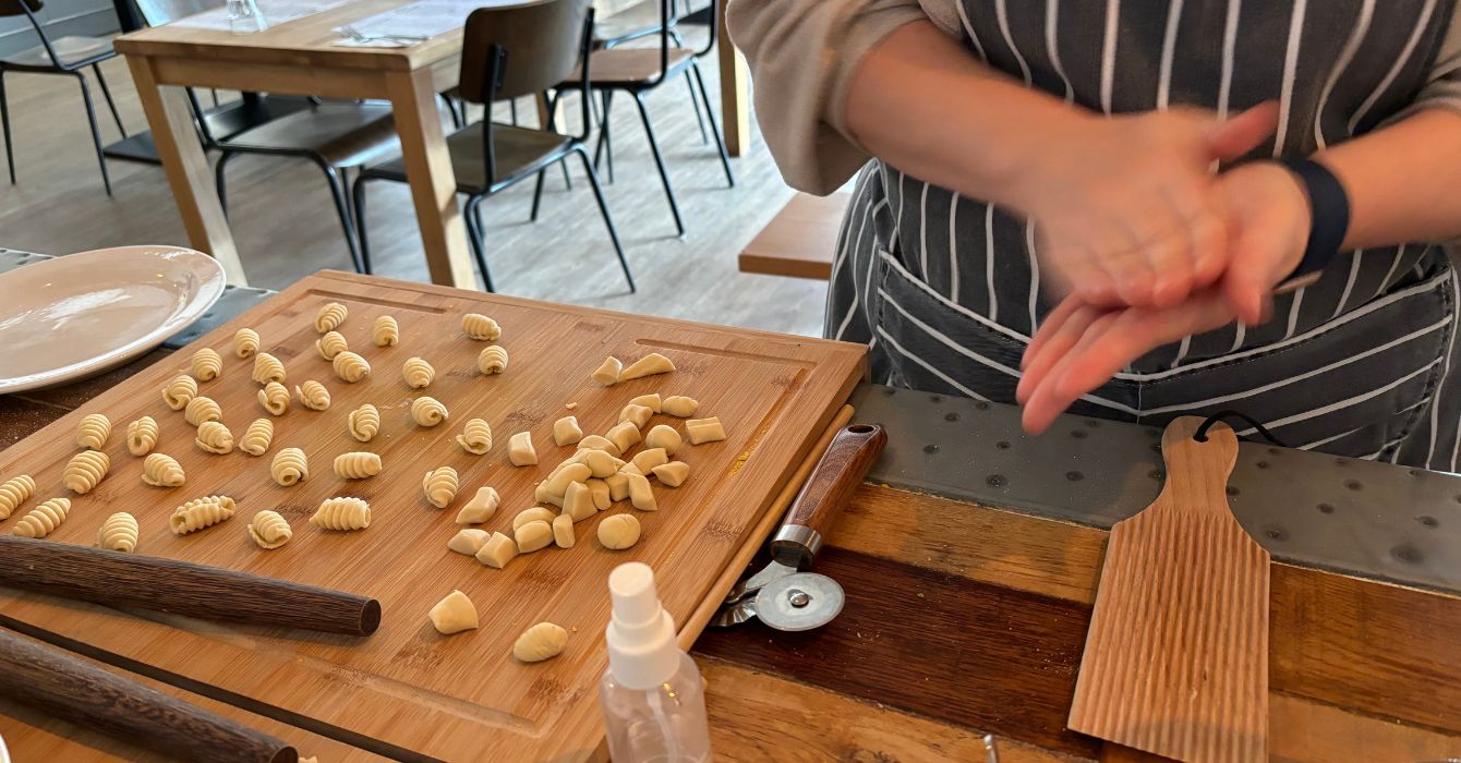 Pasta Making at Zucchini Pasta Bar, Newcastle